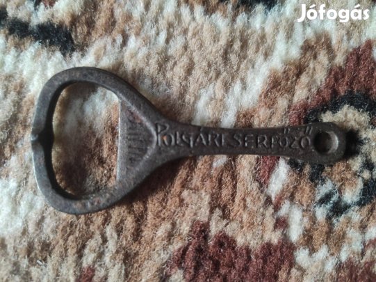 Régi retró Polgári serfőző sörnyitó gyűjtői darab