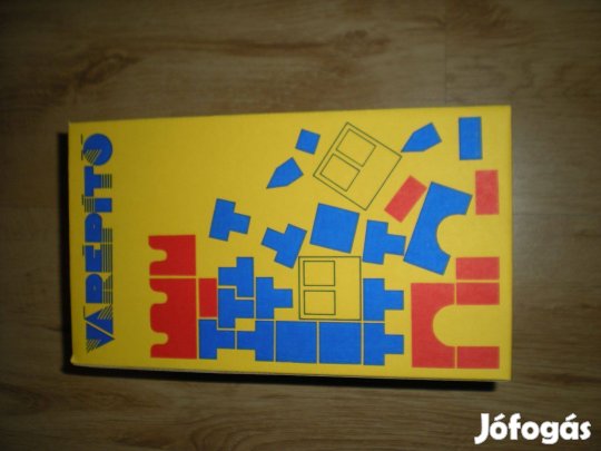 Régi retró Várépítő társasjáték társas játék bontatlan hiánytalan
