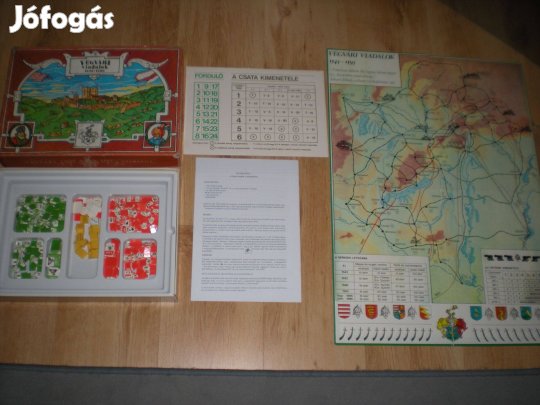 Régi retró Végvári Viadalok társasjáték társas játék hiánytalan