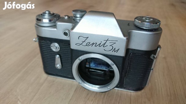 Régi retro Zenit 3M filmes fényképezőgép váz kamera ház fényképező gép