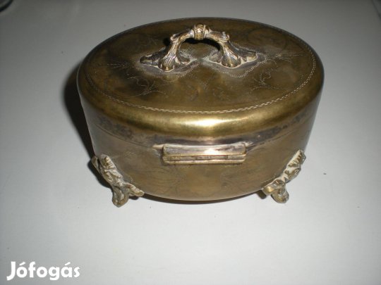 Régi retró antik cukortartó bonbonier