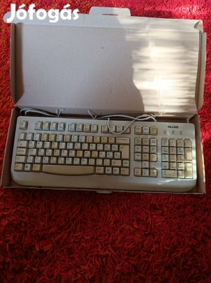 Régi retro asztali pc billentyűzet keyboard