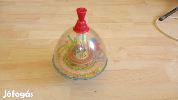 Régi retro búgócsiga játék