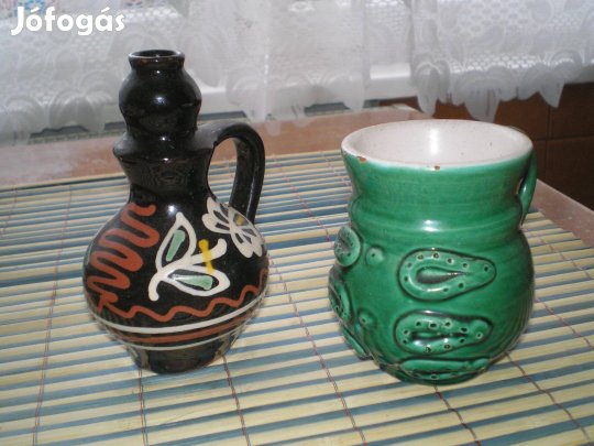 Régi retró füles kancsók kisebb méretben 2 db egyben