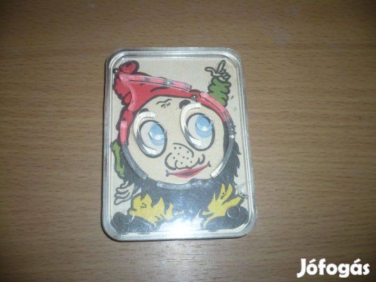 Régi retró golyós ügyességi játék törpés 70 es évek