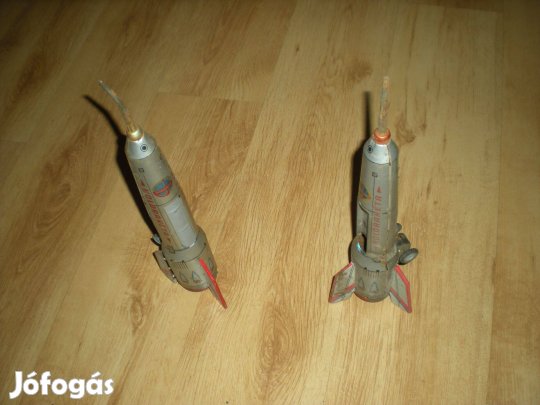 Régi retró lemezárugyár lemezáru gyár Holdrakéta alkatrésznek hiányos