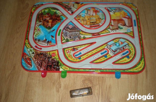 Régi retró lemezárugyár lemezáru gyár Közlekedési játék alkatrésznek