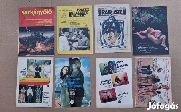 Régi retro mozi film reklám vintage