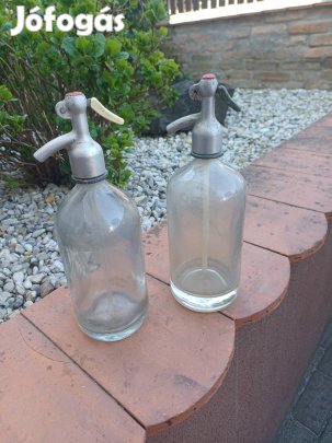 Régi-retró szódásüveg.