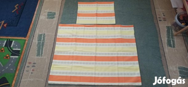 Régi/retro új kispárna huzat, nagypárna huzat