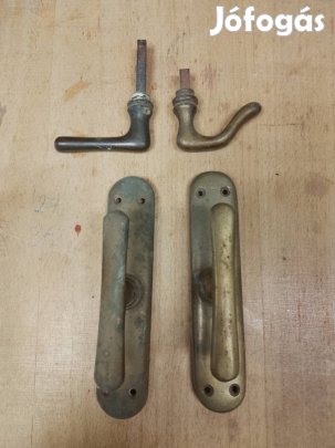 Régi réz ablak kilincsek