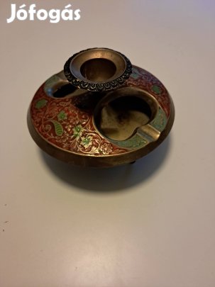 Régi,réz hamutartó és gyertyatartó egyben