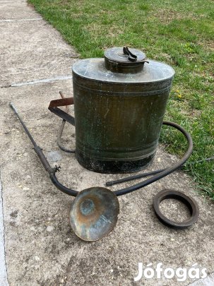 Régi réz permetező