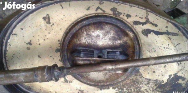 Régi réz permetező gép kerti kisgép Urbanus Jessur Bécs