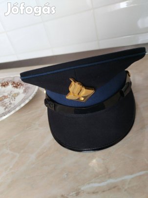 Régi ritka szép Holland Rendőrsapka gyűjteményes db