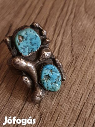 Régi rögpaneles Ezüst ékszer !