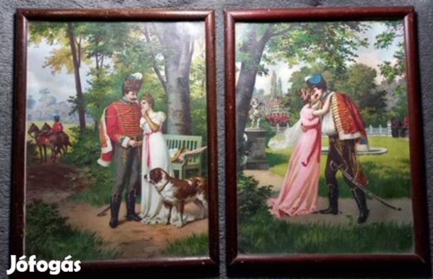 Régi romantikus faliképek