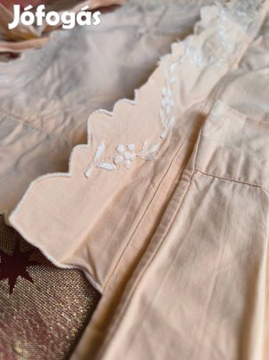 Régi rózsaszín pólya huzat