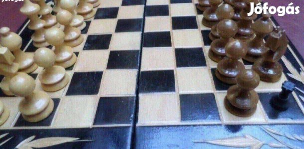 Régi sakk készlet szép állapot