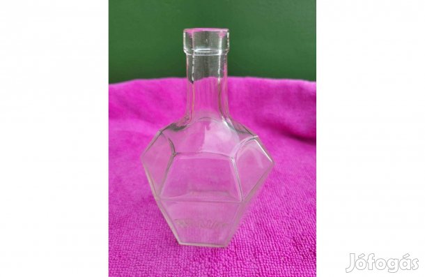 Régi sokszögű Braun üveg