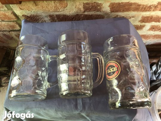 Régi söröskorsó 1200 Ft /db:Lenti