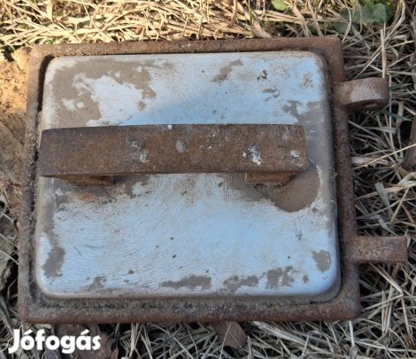 Régi sparhelt ajtó