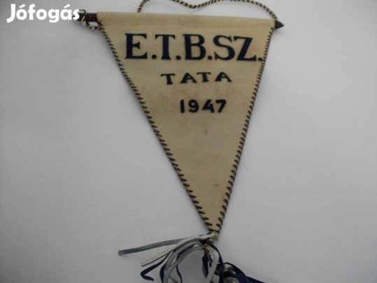 Régi sportzászló gyűjtőnek olcsón(Etbsztata 1947 és Tatran USB)