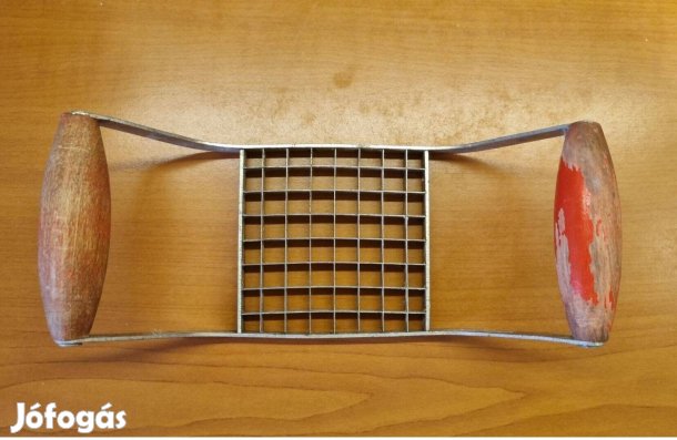 Régi sültkrumpli nyomó, szaggató