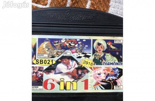 Régi számítógépes játék 6 játék egyben 3500 Ft