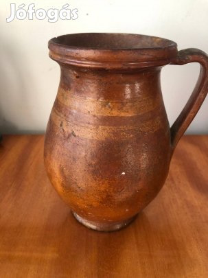 Régi száz éves cserép köcsög eladó