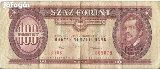 Régi száz forintos bankjegy