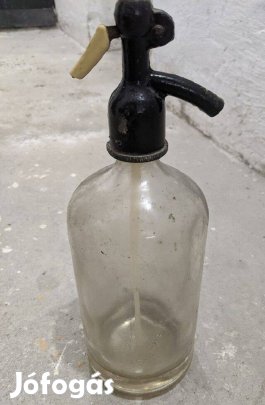 Régi szódásüveg, 1l