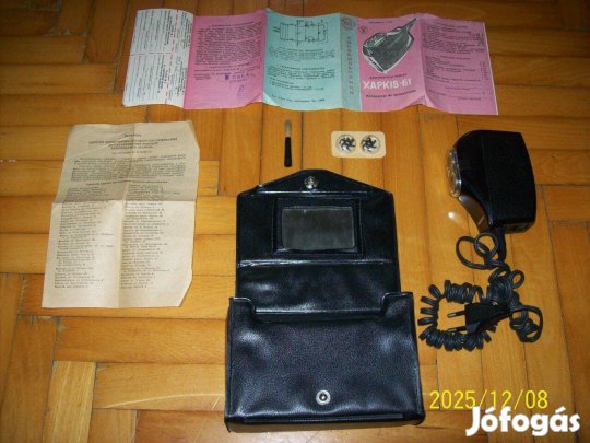 Régi szovjet villanyborotva-"Harkiv" (Működik)