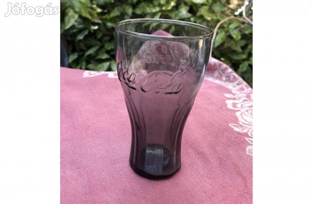 Régi szürke coca cola pohár 2000 Ft