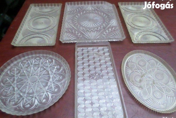 Régi tálca gyűjtemény csipke minta