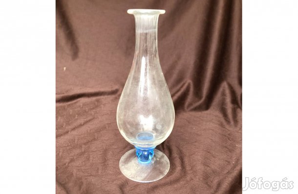 Régi talpas üvegváza 3000 Ft :Lenti