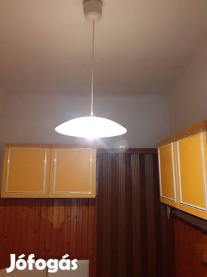 Régi tejüveg mennyezeti lámpa nagy méret átm 40cm hibátlan