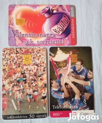 Régi telefonkártyák gyűjtőknek 40 db! /79