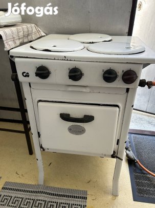 Régi tűzhely retro gáz