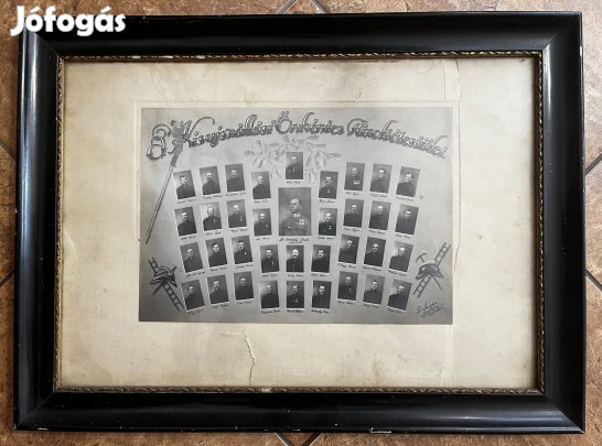 Régi tűzoltó kép 