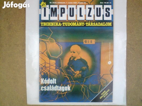 Régi újság (1986 nov. 1. és 1987. jan. 10.) Impulzus Technika - Tudomá