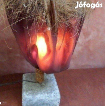 Régi vas beton állólámpa design lámpa