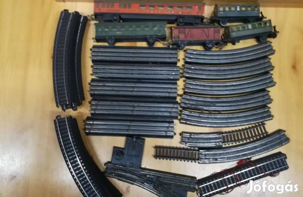 Régi vasút játék