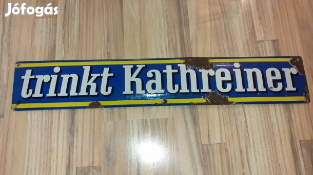 Régi zománc tábla