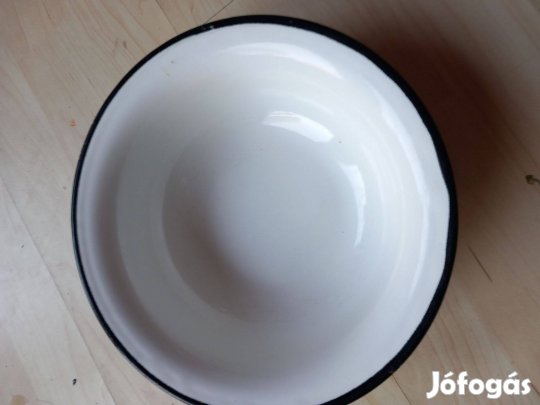 Régi zománcos USSR kis vajling átm 23cm