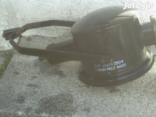 Régi zománcos csarnok reflektor lámpa