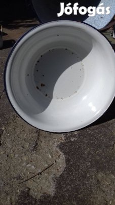 Régi zománcos fürdő lavor kb 50-60 l-es jelzett