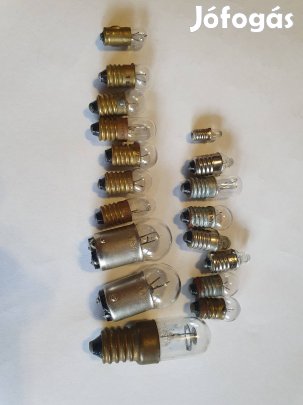 Regi zseblampa stb. izzok