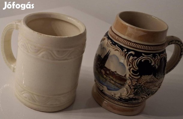 Régies kerámia korsók