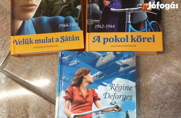 Régine Deforges könyvek